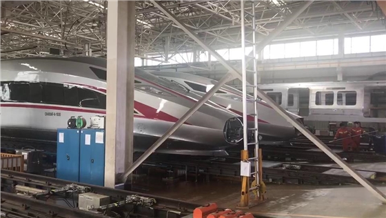 大流量轉(zhuǎn)子泵移動(dòng)泵車(chē)助力龐巴迪廠區(qū)排水